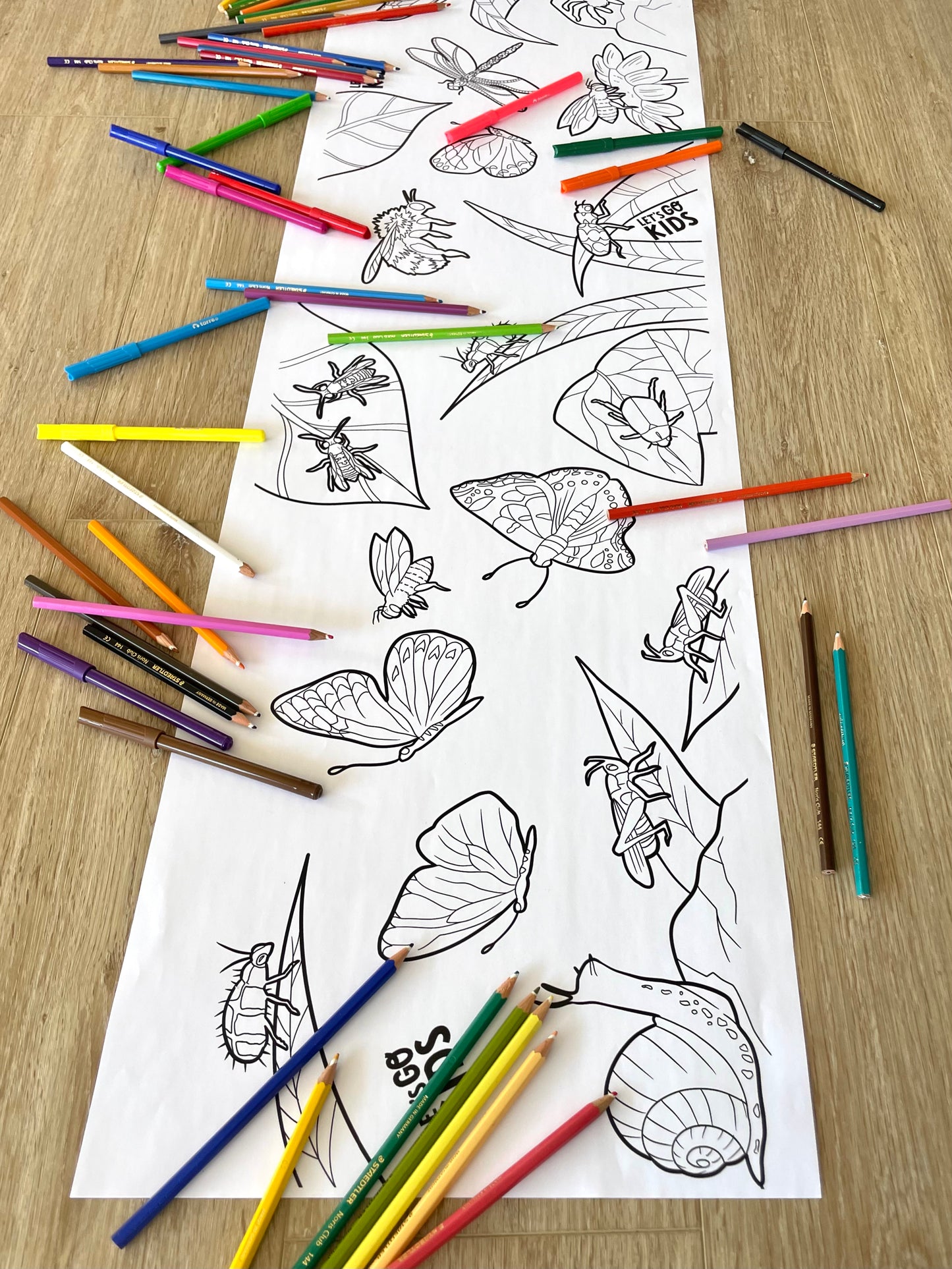 Pliego para pintar "With all my Friends"